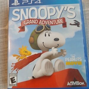 Snoopy's Grand Adventure for PS4 - Blue Case